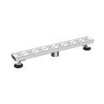 Stainless Steel 48 Linear Shower Drain In Gold Black D-06