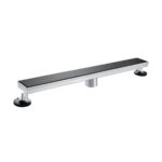 Temper Glass Shallow Linear Shower Drain Manufacture D-G01-B