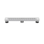 Best Wave Pattern Black Linear Drain Shower D-L01 - Image 2