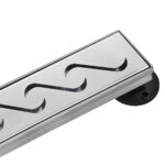 304 Stainless Steel Grid Panel Linear Shower Drain D-20 - Image 4