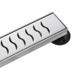 Single-line Wave Pattern Linear Shower Drain D-10 - Image 4