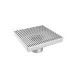 Stainless steel Square Shower Drain factory QD-G02 - Image 2