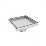 Square Shower Drain factory QD-02E-TILE - Image 2