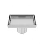 Square Shower Drain factory QD-02E-TILE