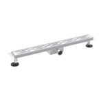 Black Glass Linear Wet Room Drain OEM Factory A-06-C