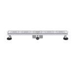 Black Glass Linear Wet Room Drain OEM Factory A-06-C - Image 3