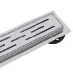 Black Glass Linear Wet Room Drain OEM Factory A-06-C - Image 4