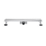 Dots Pattern Horizontal Outlet Linear Shower Drain A-08 - Image 3