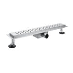 Wavy Pattern Adjustable linear Wetroom Drain A-10