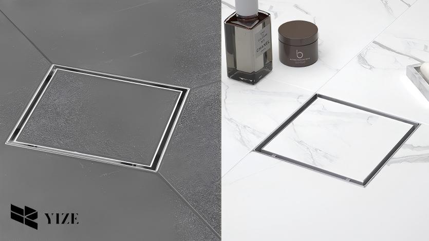 How to Install a Tile Insert Floor Drain in Bathroom - YZDRAIN